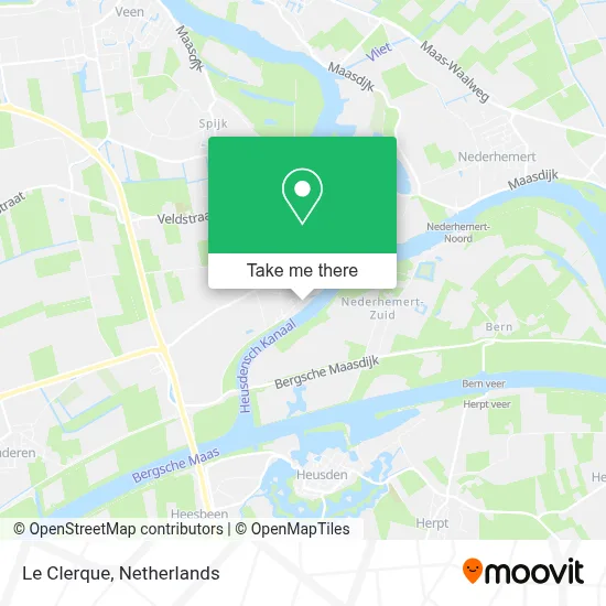 Le Clerque map