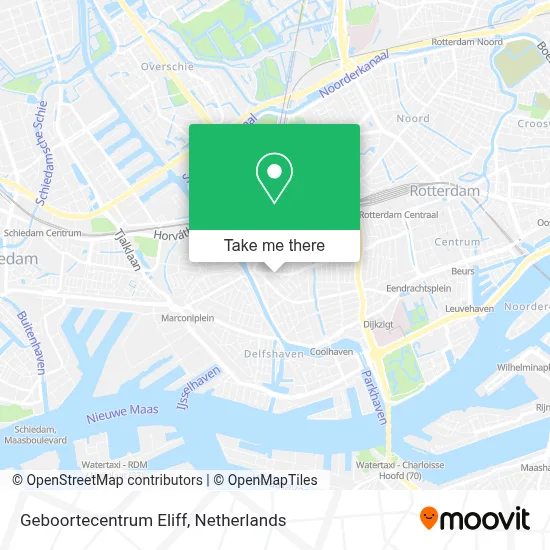 Geboortecentrum Eliff map