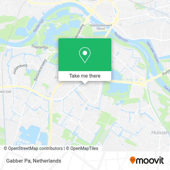 Gabber Pa map