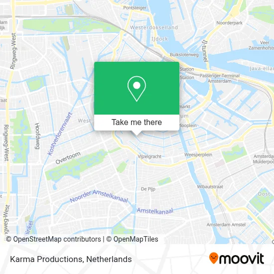Karma Productions map