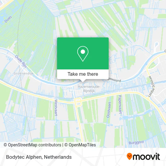 Bodytec Alphen map