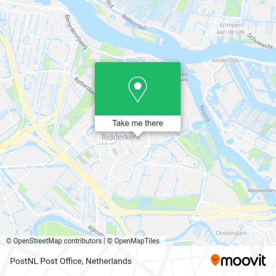 Postnl Postkantoor map