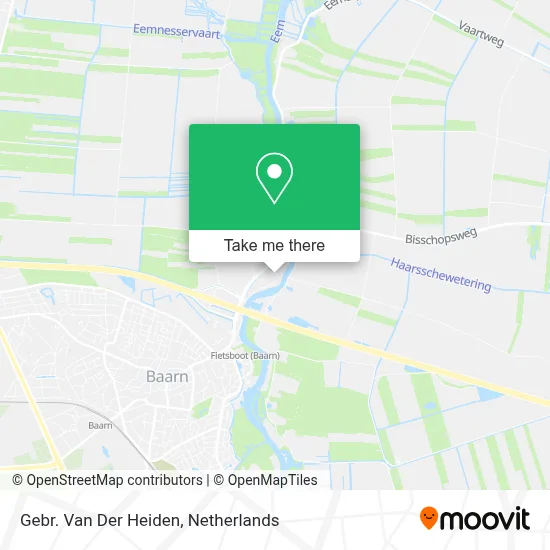 Gebr. Van Der Heiden map