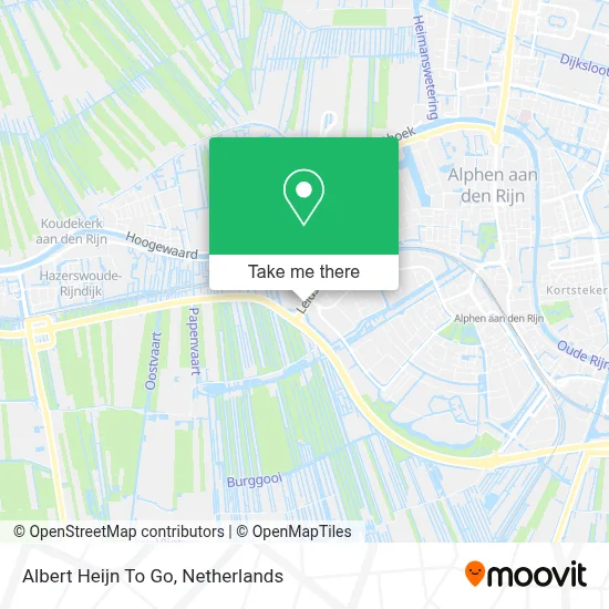 Albert Heijn To Go map