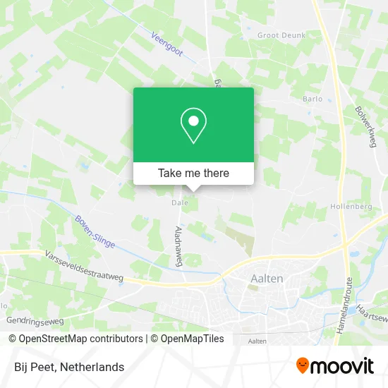 Bij Peet map