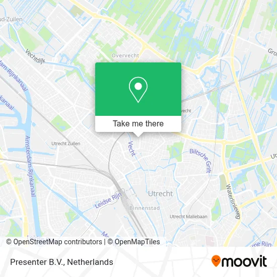 Presenter B.V. map