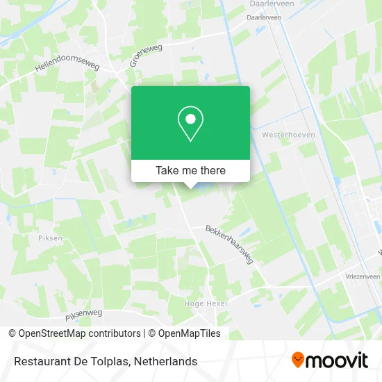 Restaurant De Tolplas map