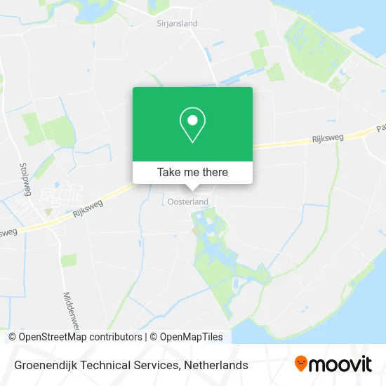 Groenendijk Technical Services map
