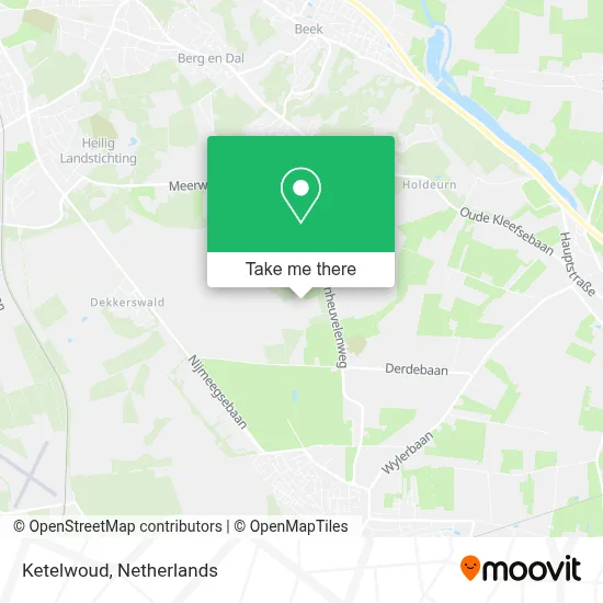 Ketelwoud map