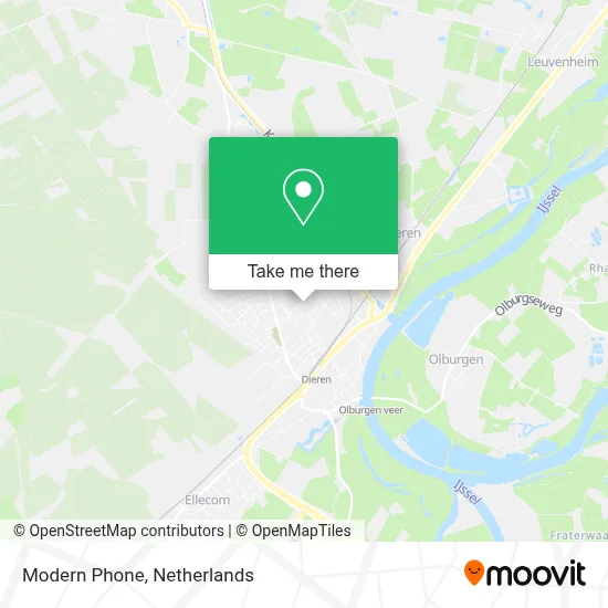 Modern Phone map
