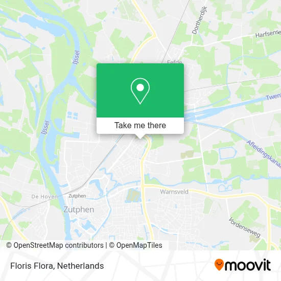 Floris Flora map
