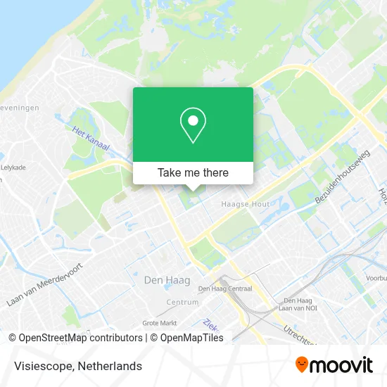 Visiescope map