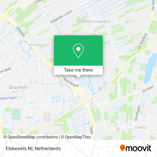Ebikesets.Nl map