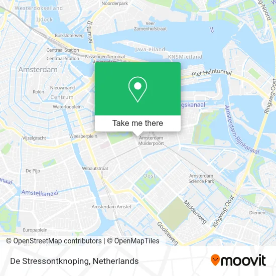 De Stressontknoping map