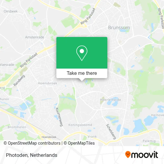 Photoden map