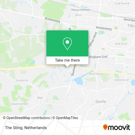 The Sting map