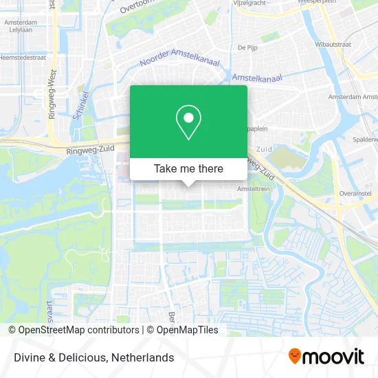 Divine & Delicious map