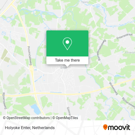 Holyoke Enter map
