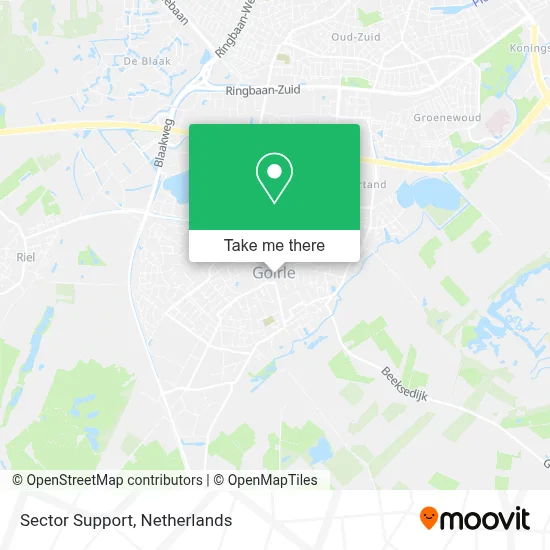 Sector Support map