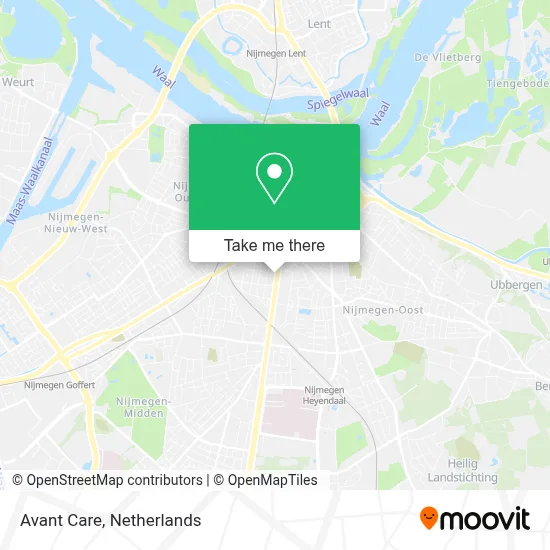 Avant Care map