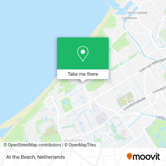At the Beach map