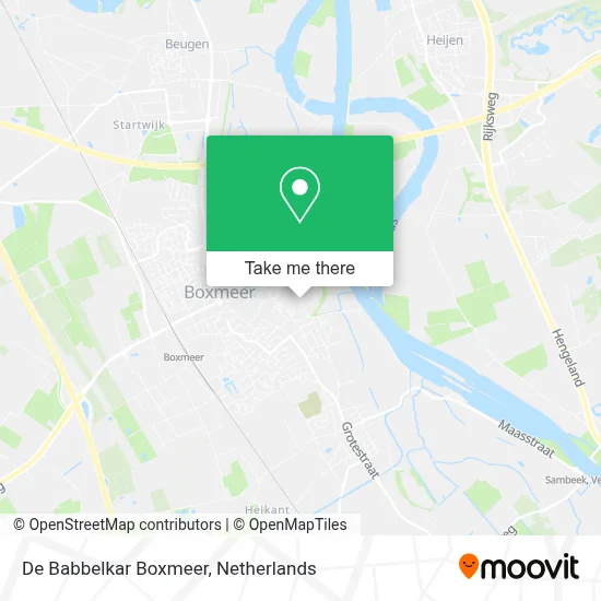 De Babbelkar Boxmeer map