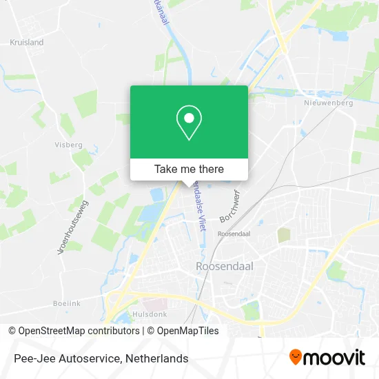 Pee-Jee Autoservice map