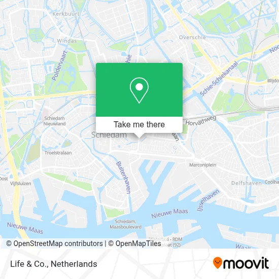 Life & Co. map