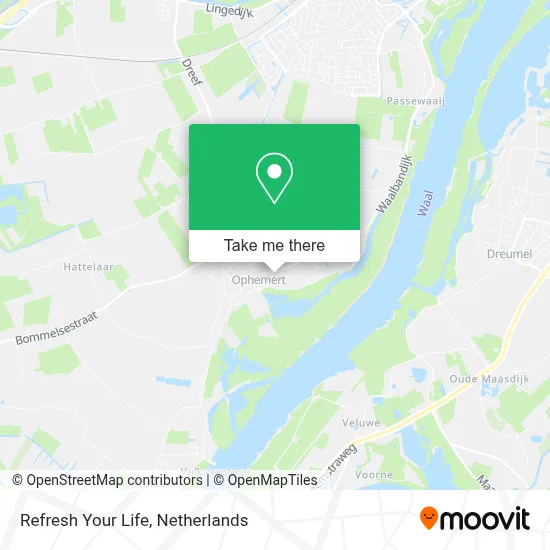 Refresh Your Life map