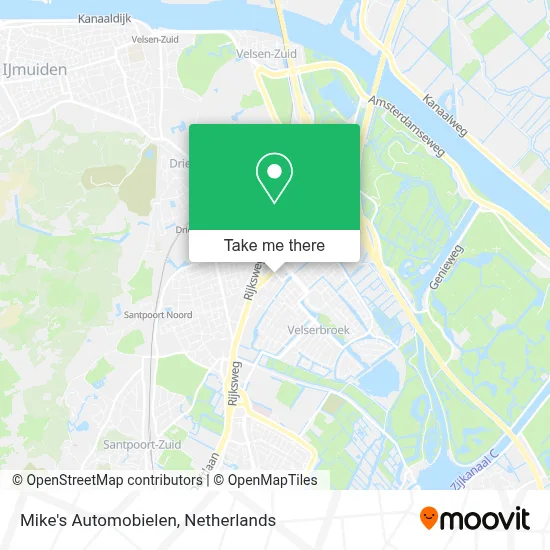 Mike's Automobielen map
