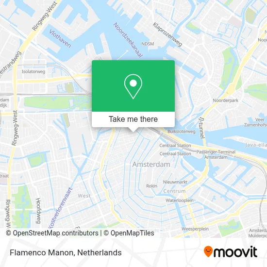 Flamenco Manon map
