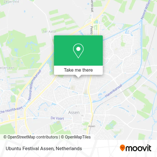 Ubuntu Festival Assen map