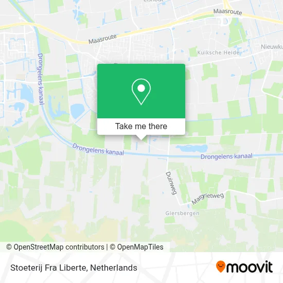 Stoeterij Fra Liberte map