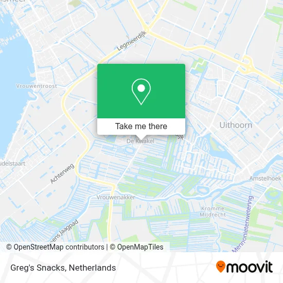 Greg's Snacks map