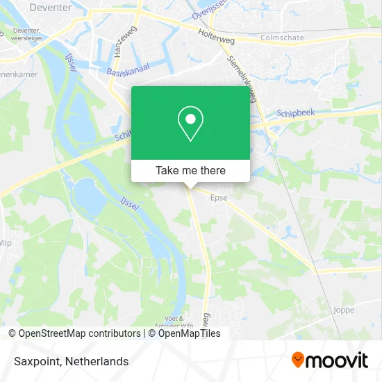 Saxpoint map