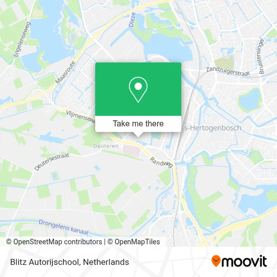 Blitz Autorijschool map