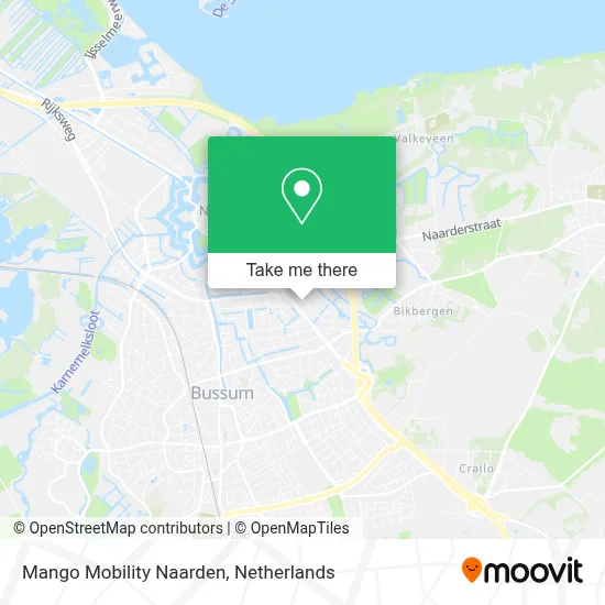Mango Mobility Naarden map