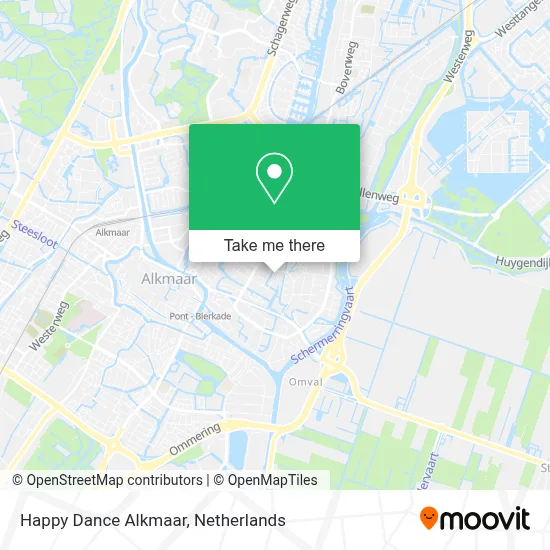 Happy Dance Alkmaar map