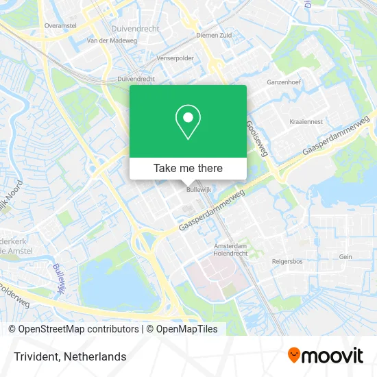 Trivident map