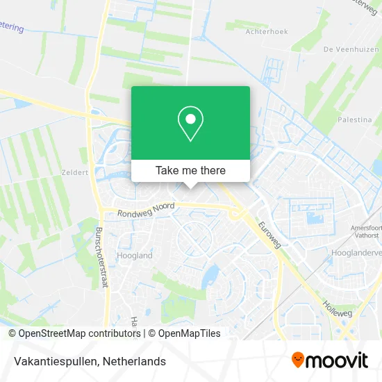 Vakantiespullen map
