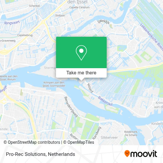 Pro-Rec Solutions map