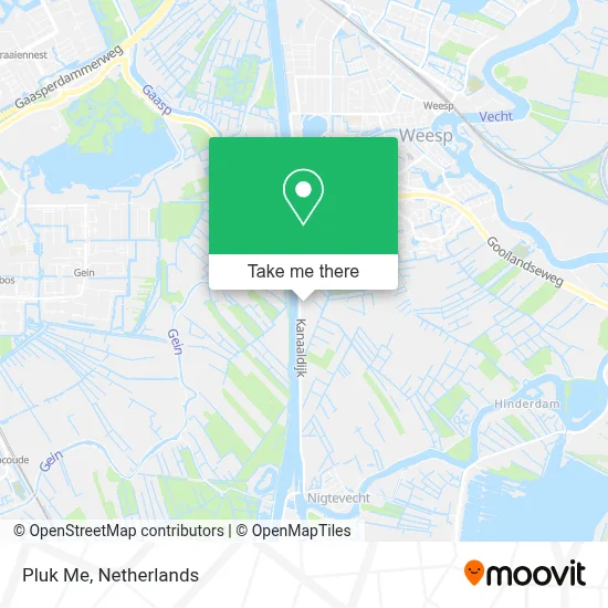 Pluk Me map