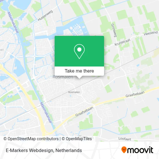 E-Markers Webdesign map