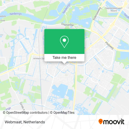 Webmaat map