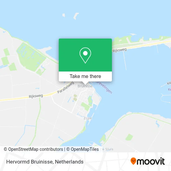 Hervormd Bruinisse map