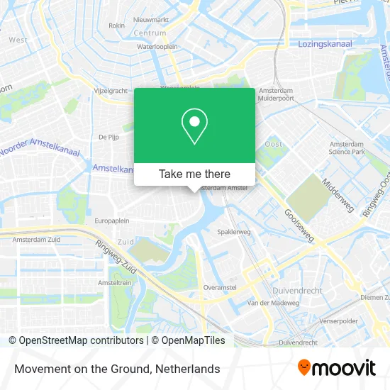 Movement on the Ground map