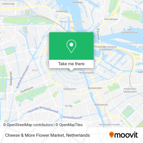 Cheese & More Flower Market map