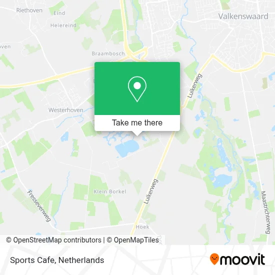 Sports Cafe map