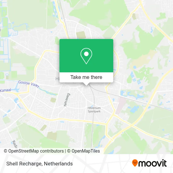 Shell Recharge map