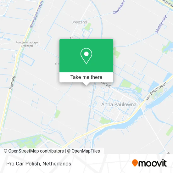 Pro Car Polish map